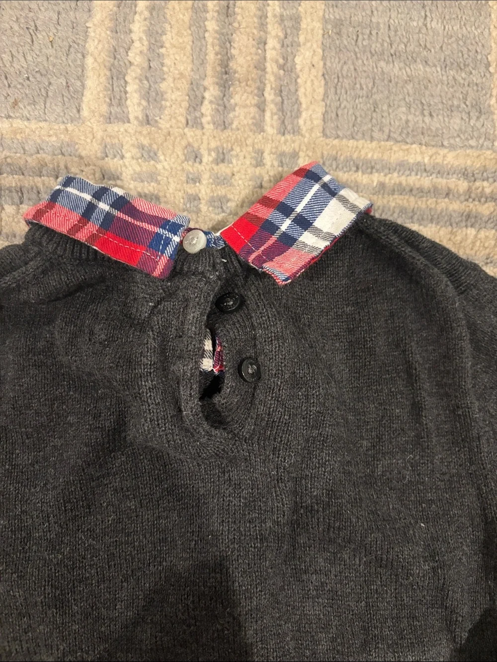 GAP sweater layered